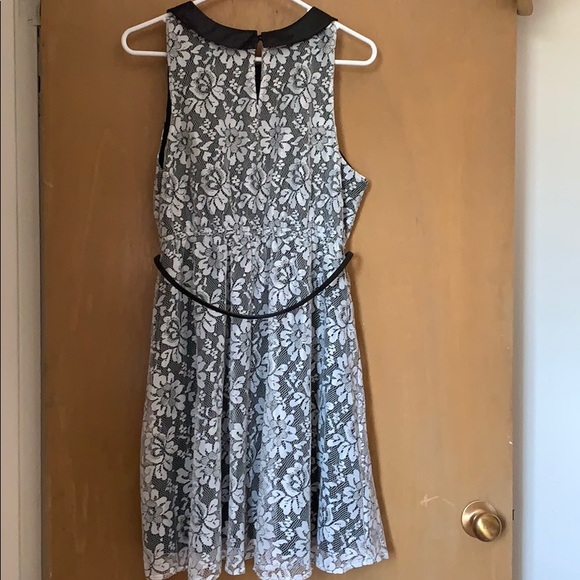 Xhilaration Lace Overlay Dress - Picture 5 of 7